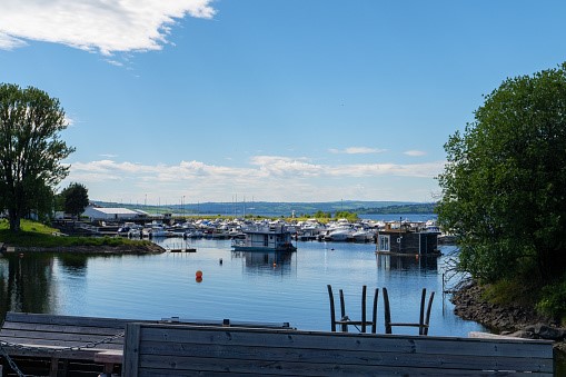 Mjøsa sett fra Hamar havn (GettyImages)