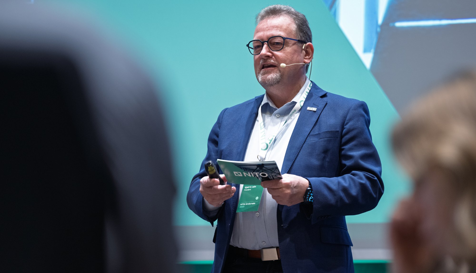 NITO-president Kjetil Lein. Foto: Bjarne Krogstad