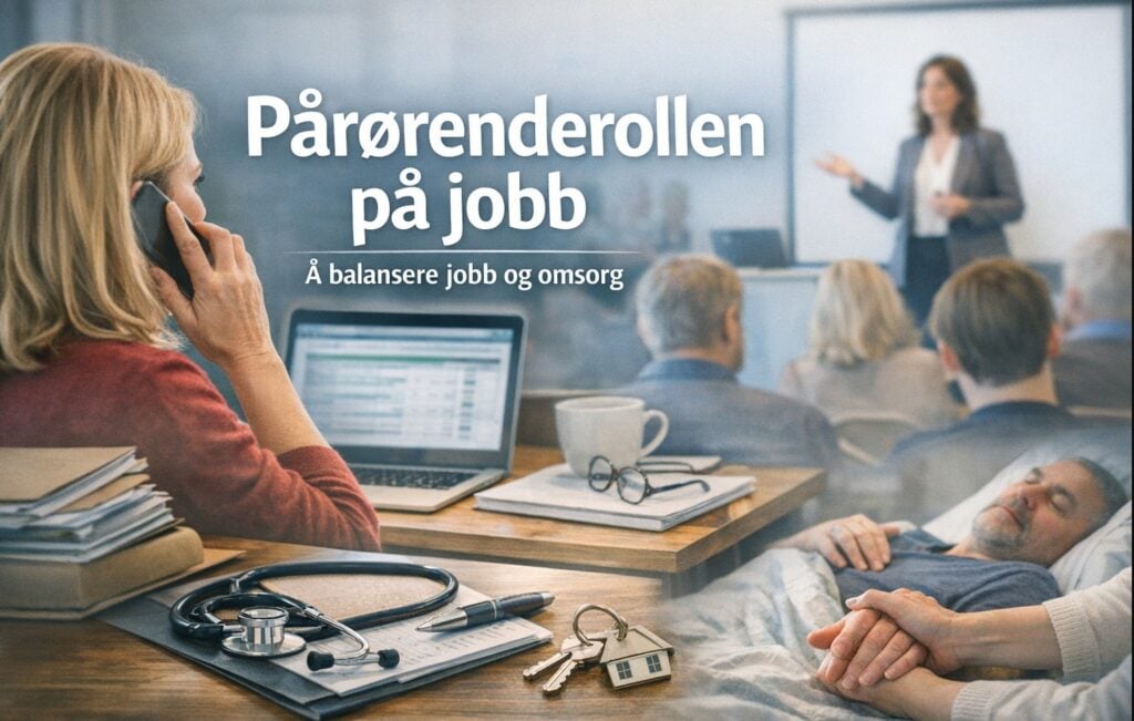 Illustrative image - giving lectures, caring for family, being on the phone