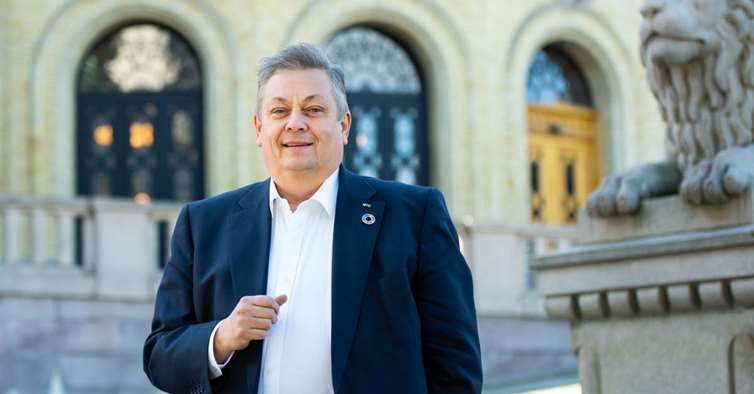 NITO-president Trond Markussen på Løvebakken
