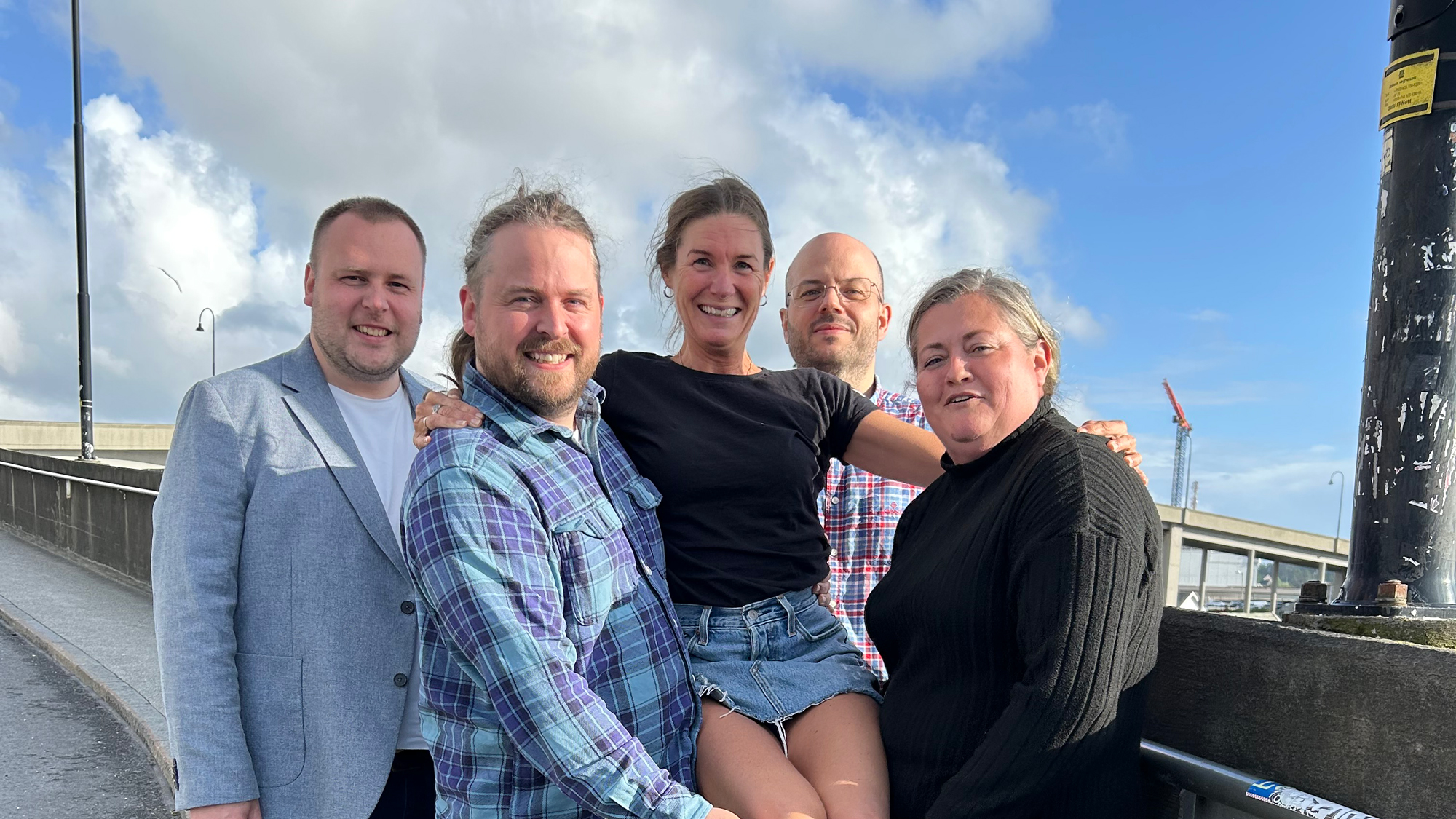 Avdelingsstyret i Rogaland (fra venstre): Sigve Eikeland, Sarah Gjerde Myhre, Morten Larsen, Karen Faa, Arnfinn Stensø, Siri Sægrov Eiane, og Ekaterina Anderson 