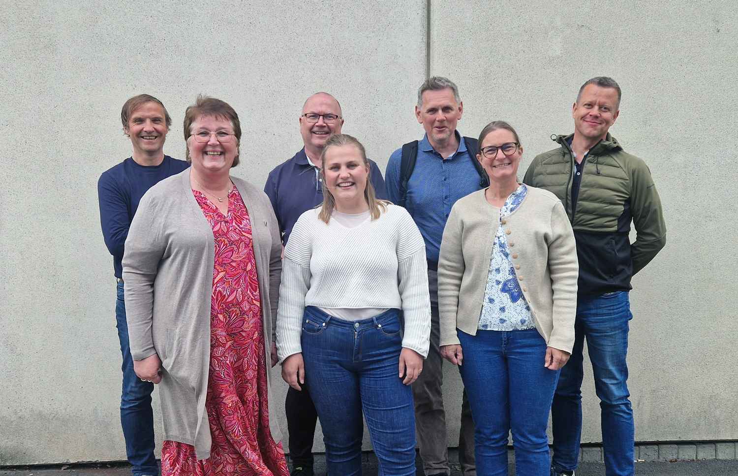Avdelingsstyret i Rogaland (fra venstre): Sigve Eikeland, Sarah Gjerde Myhre, Morten Larsen, Karen Faa, Arnfinn Stensø, Siri Sægrov Eiane, og Ekaterina Anderson 