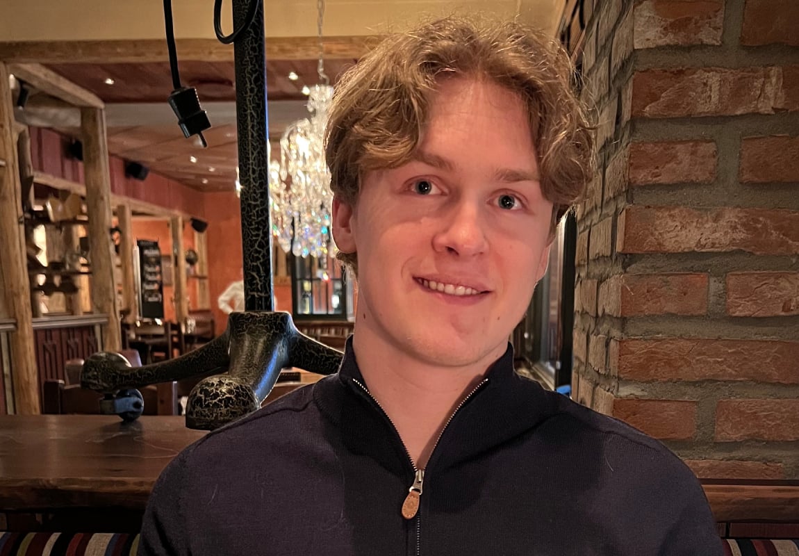 NITO student Thomas Kristiansen