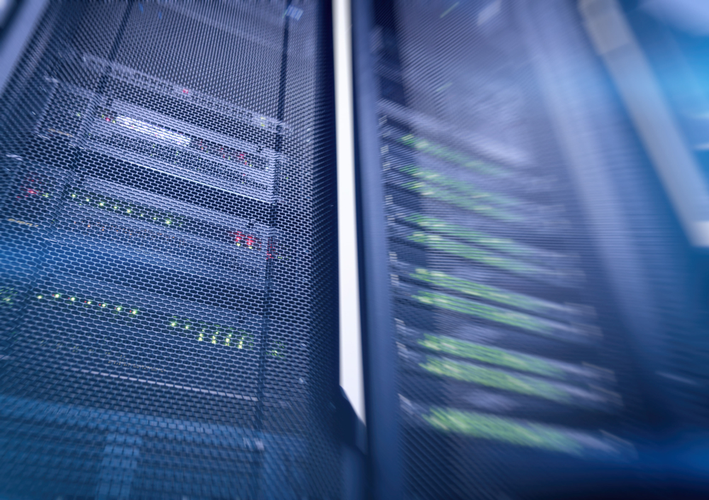bilde av datasenter