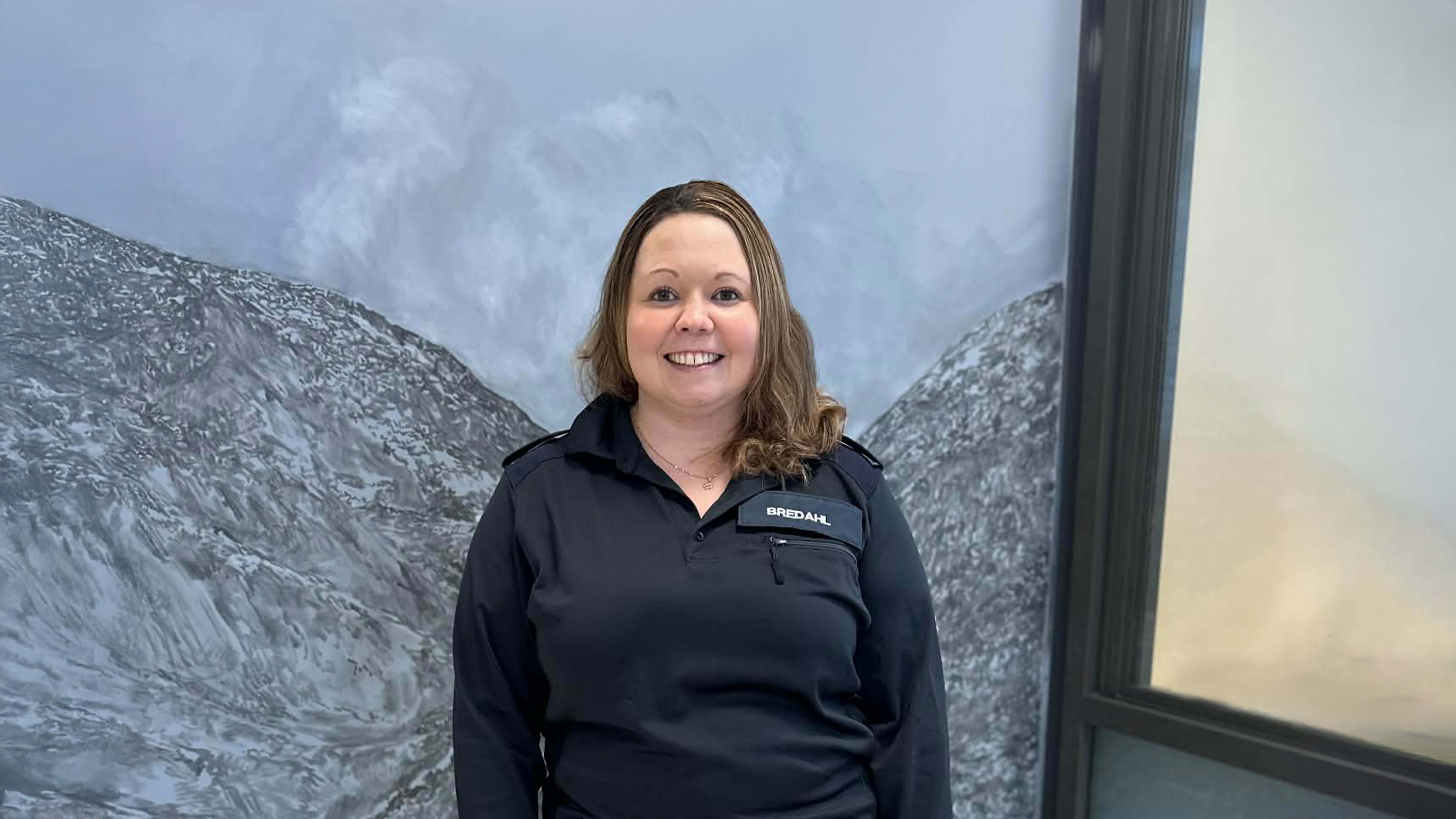 Kristel Bredahl på skolen