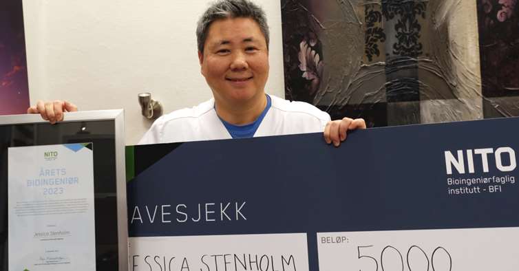 Jessica Stenholm, årets bioingeniør 2023