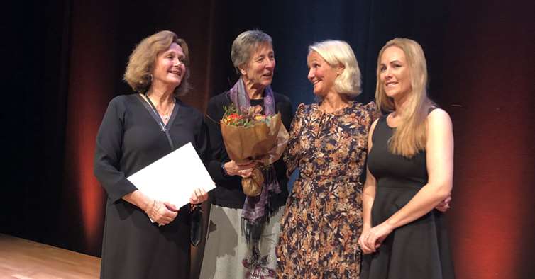 Kirsten Østbye, Inger-Lise Neslein, Heidi Andersen og Rita von der Fehr