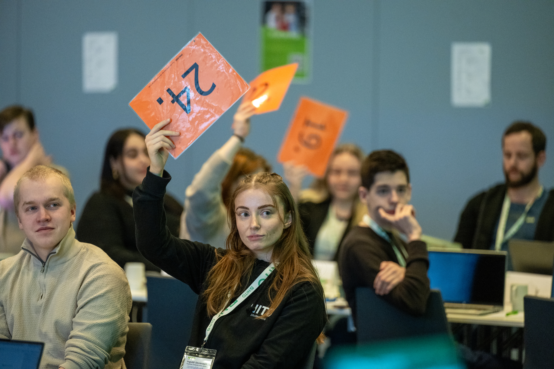 Medlemmer holder årsmøte i bedriftsgruppa