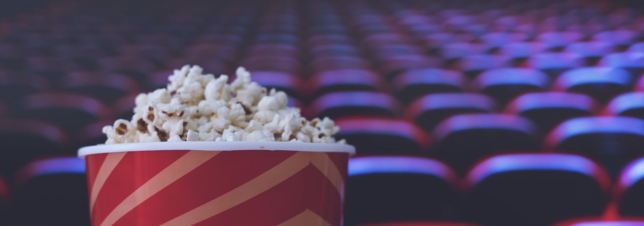 Popcorn i kinosal