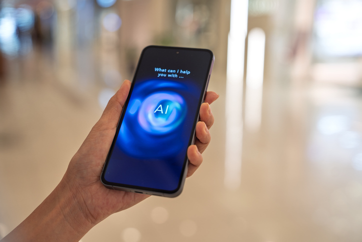 Chat robot på mobilen