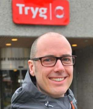 Øyvind Setnes forebyggelsesekspert i Tryg Forsikring