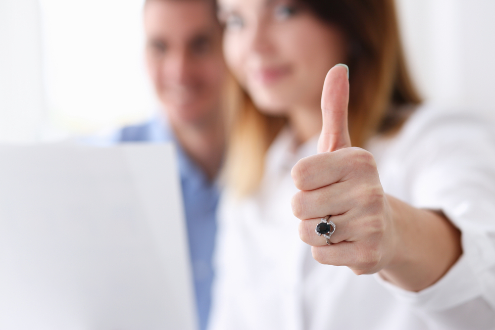 Tommel opp for jobbtilbud