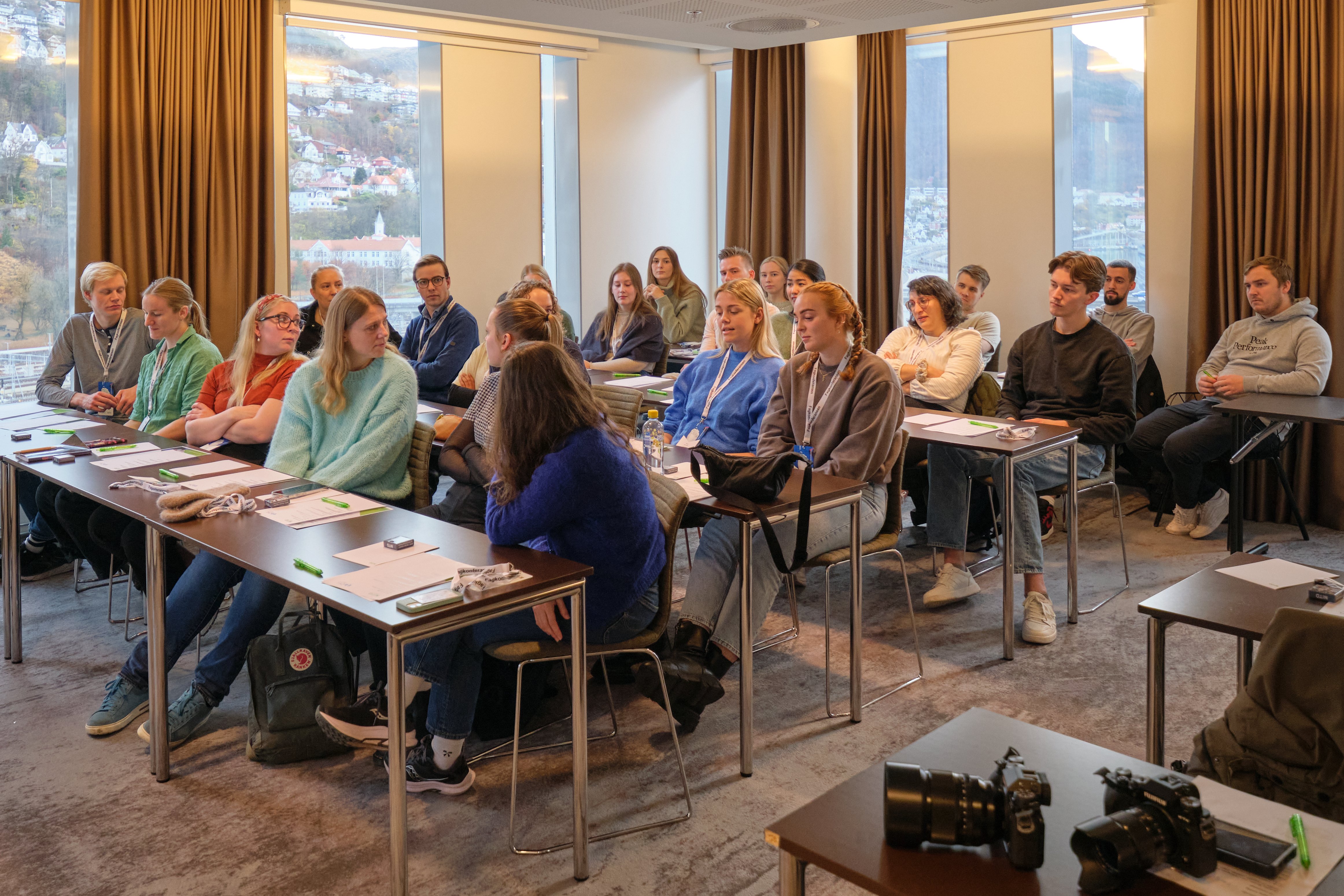 Interns who sit in classrooms and receive instruction