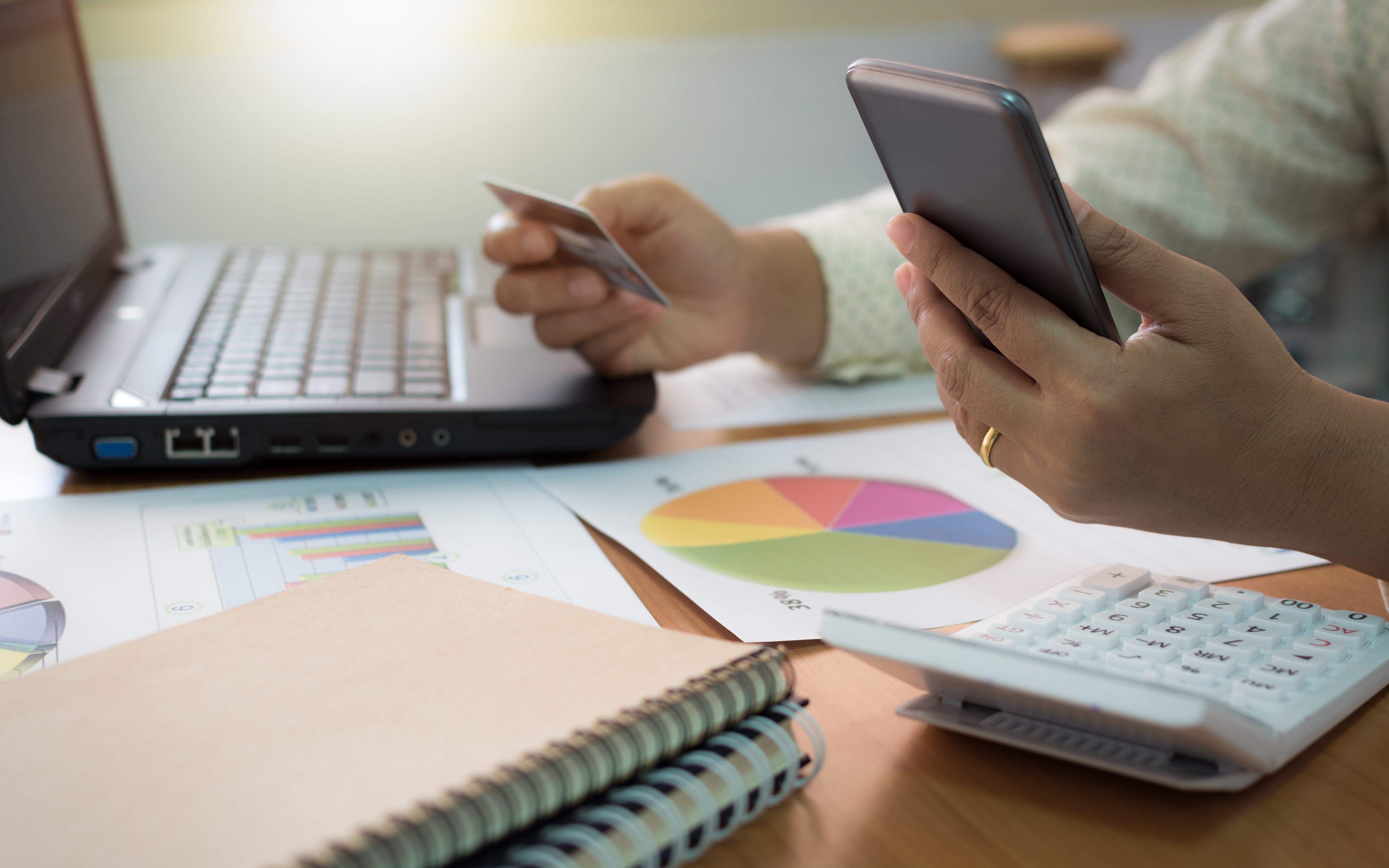 Credit cards for computers and mobile phones