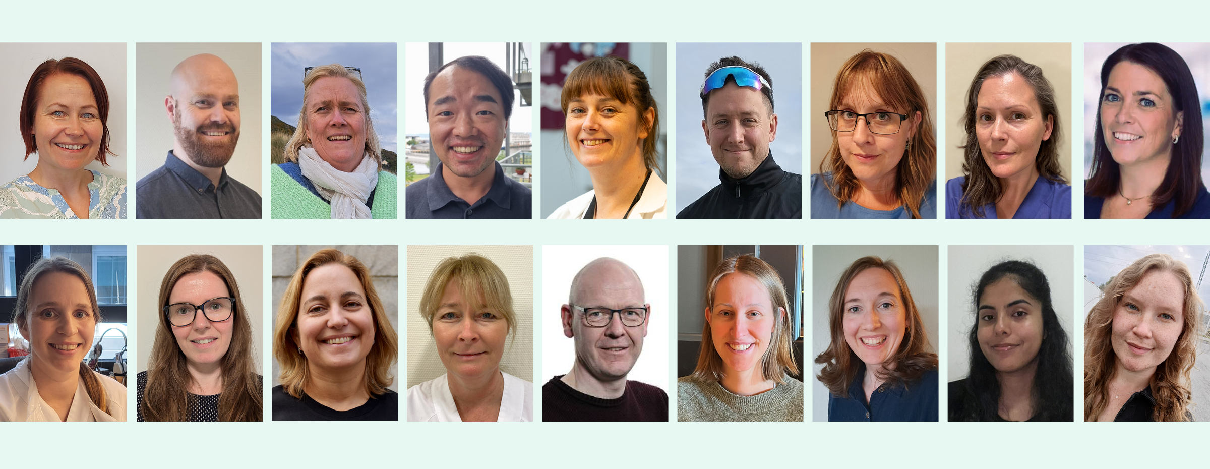 Portrettbilder av alle kandidater på valg i NITO BFI til fagstyre og Yrkesetisk råd. 