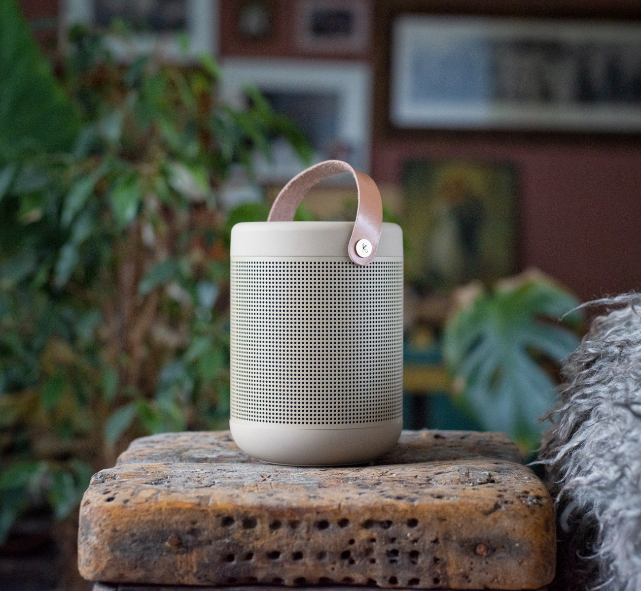 Bilder av Kreafunk høyttaler