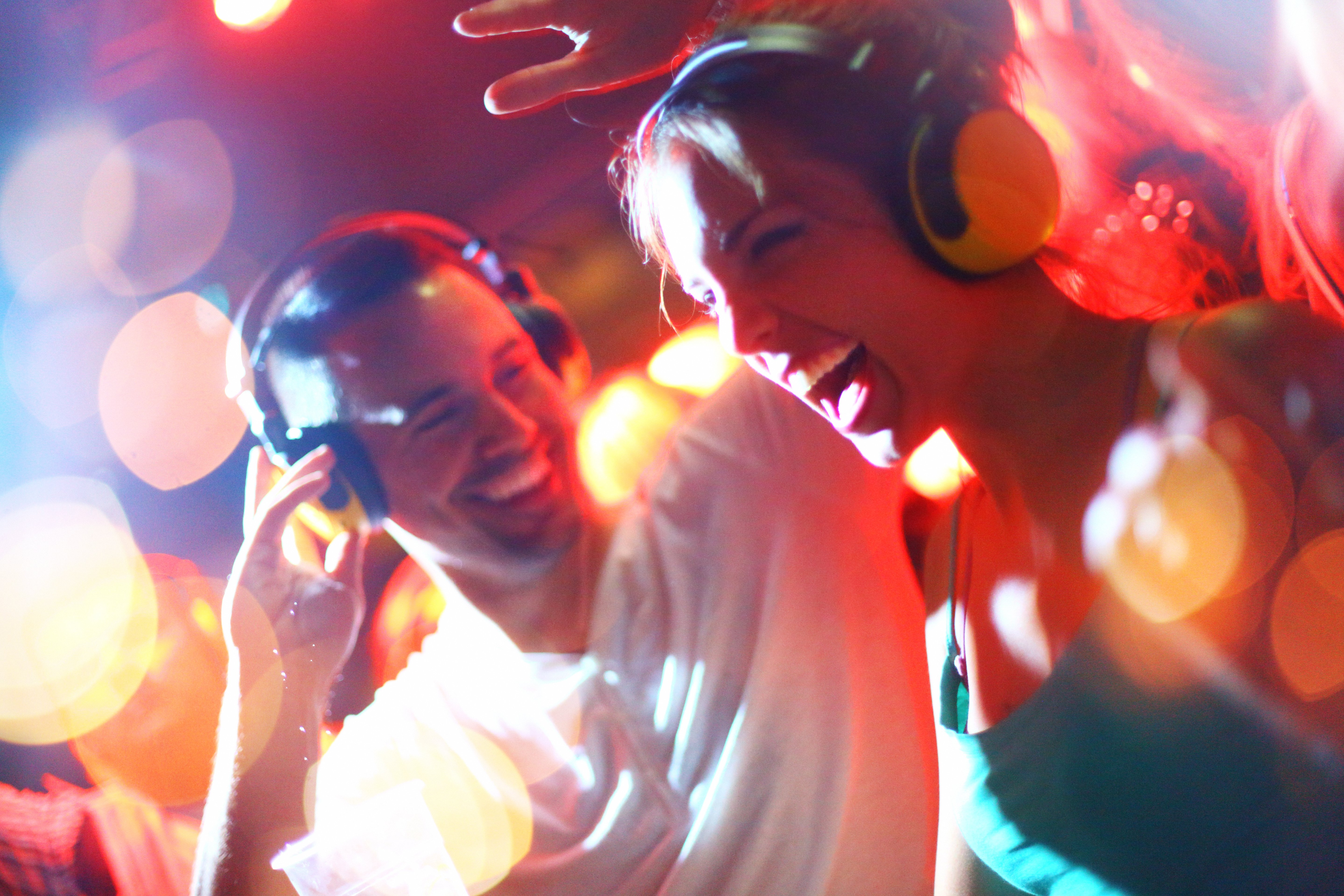 Studenter på Silent Disco Foto: Gettyimages