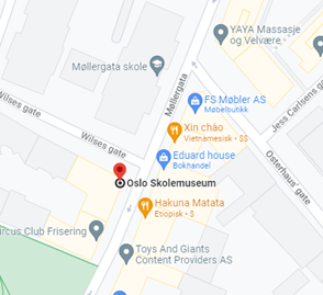 Oslo skolemuseum, kart.PNG