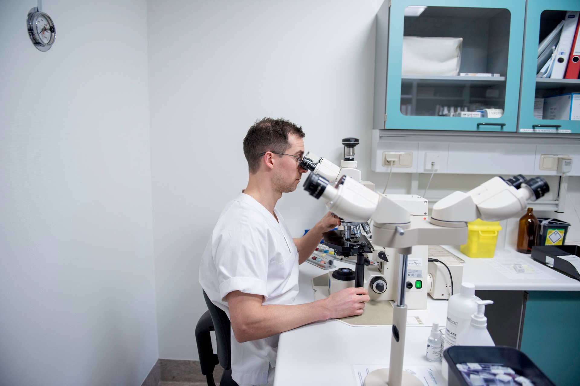 Bioingeniør som mikroskoperer, Luca Kleve-Ruud