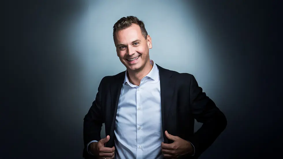 Photo of speaker Øyvind Rafto